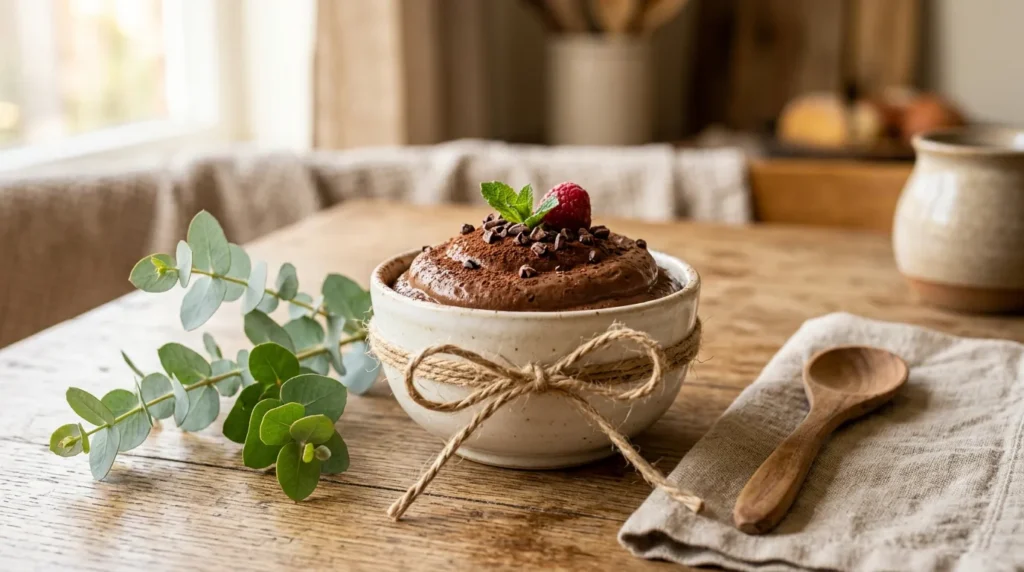 Mousse au Chocolat Protéinée