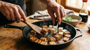 Cubes de Tofu Grillés au Soja