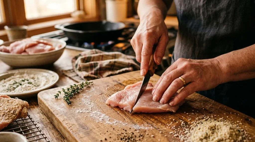 Escalope de Dinde aux Herbes