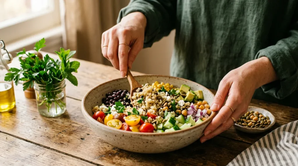Super-Bowl de Quinoa Protéiné