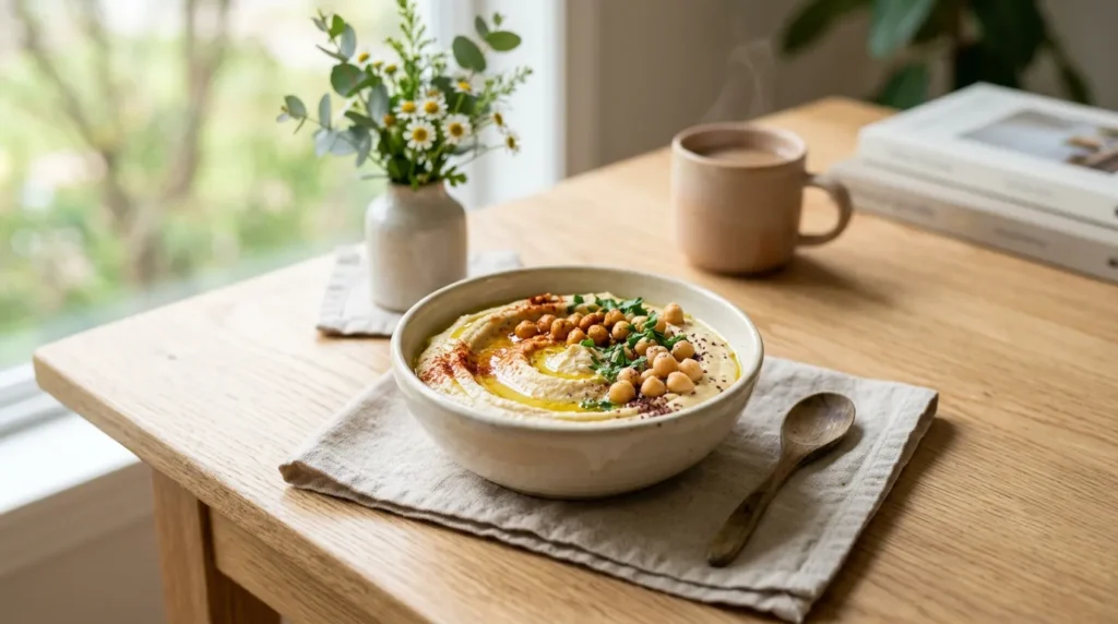 Houmous Maison Riche en Protéines