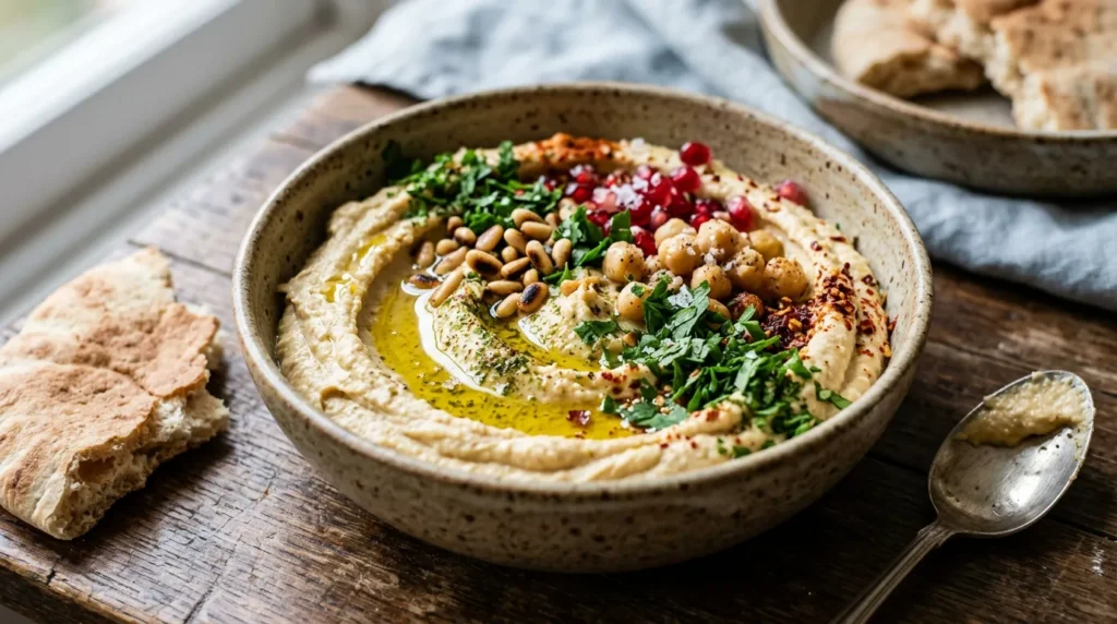 Houmous Maison Riche en Protéines