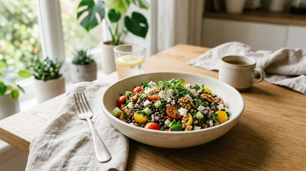 Salade de Lentilles et Feta