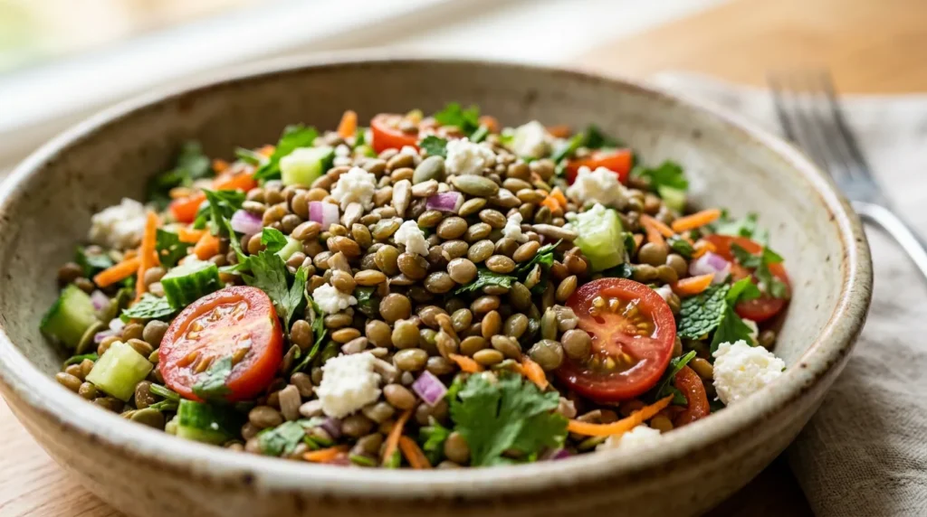 Salade de Lentilles et Feta