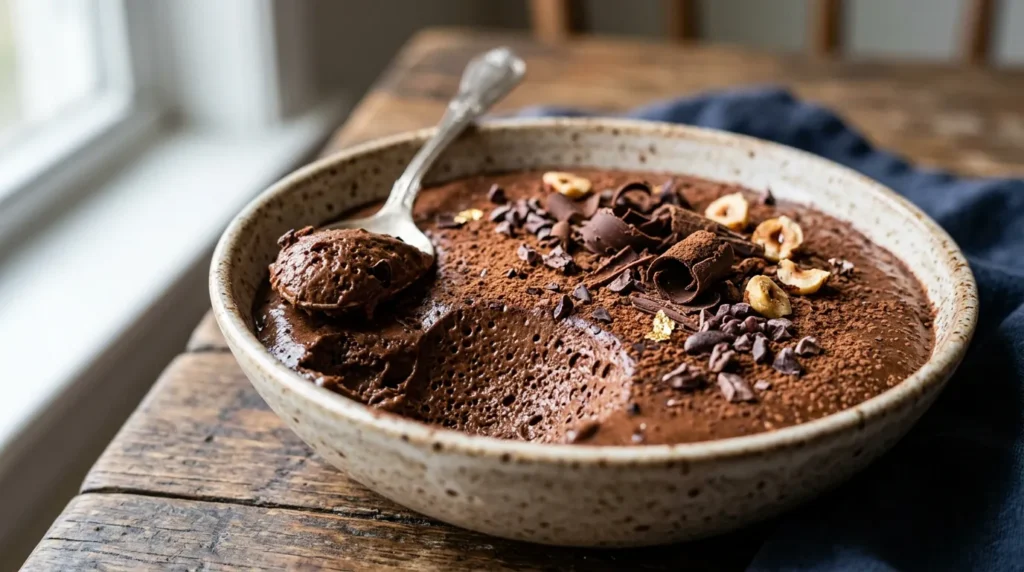 Mousse au Chocolat Protéinée