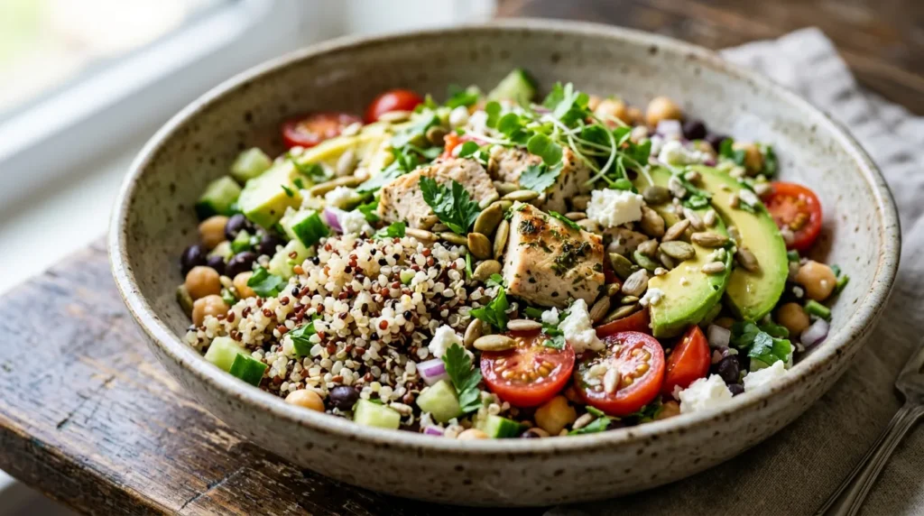 Super-Bowl de Quinoa Protéiné