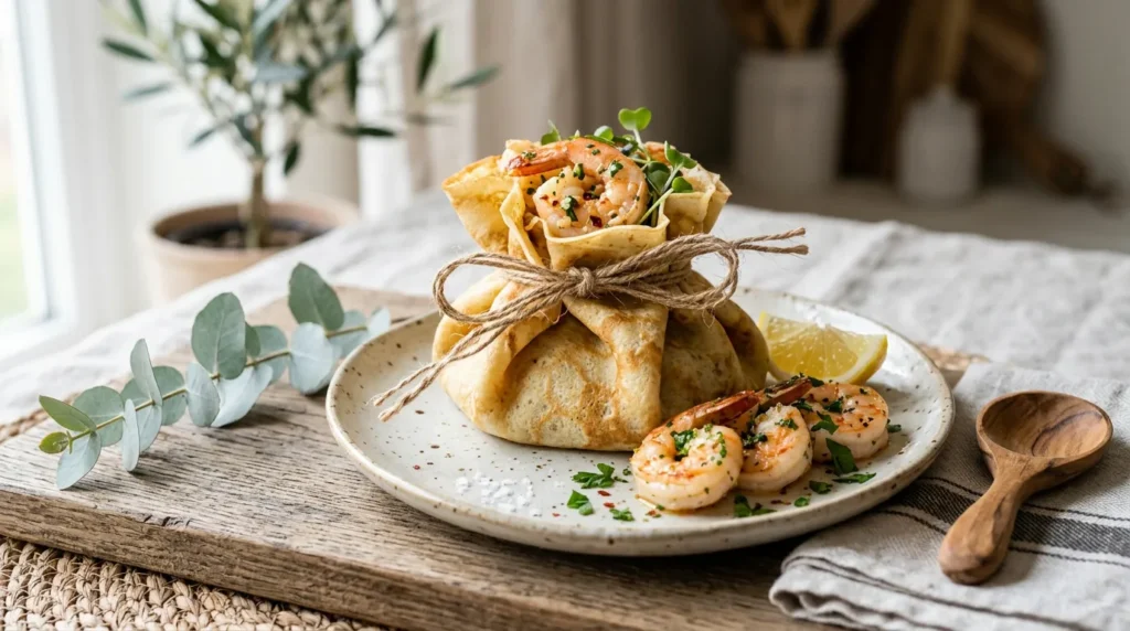 Crevettes Sautées à l'Ail