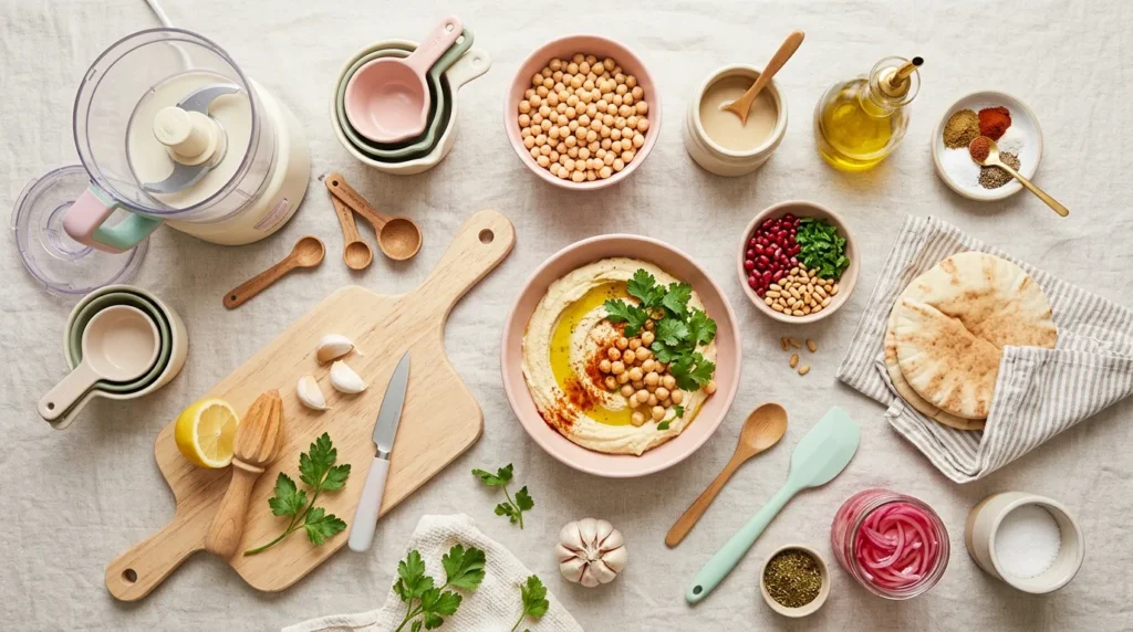 Houmous Maison Riche en Protéines