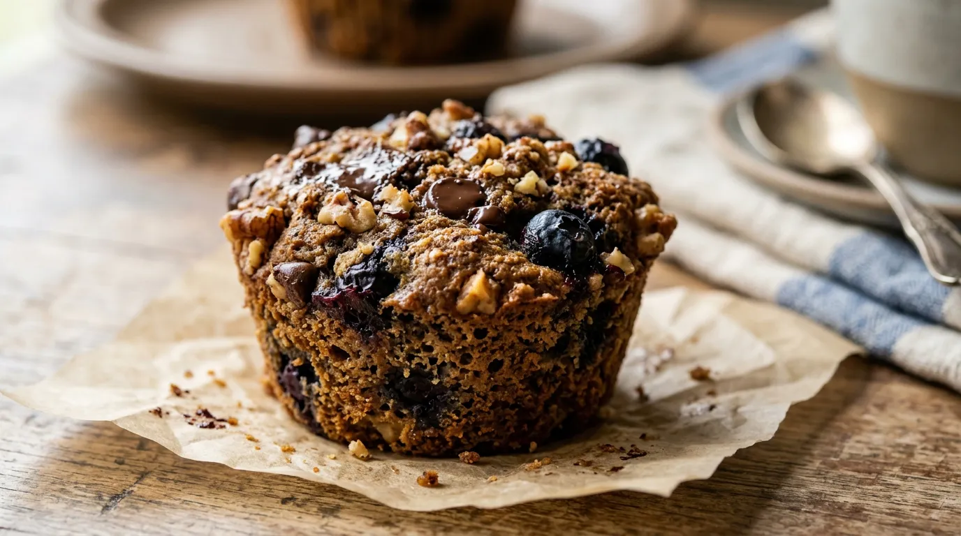 Muffins Keto aux Myrtilles