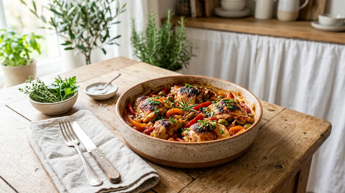 Poulet Basquaise Keto