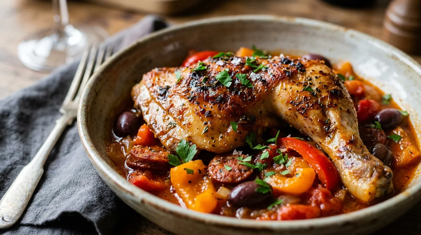 Poulet Basquaise Keto