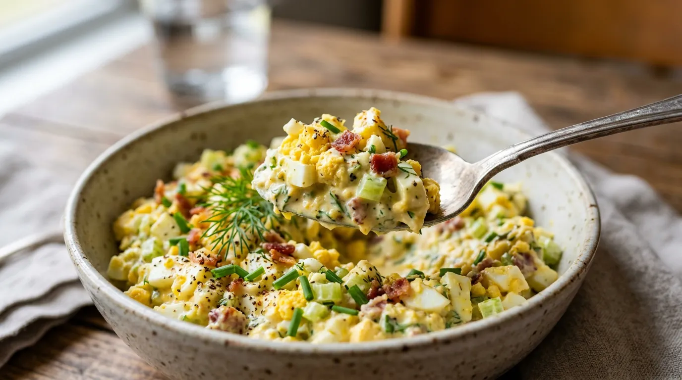 Salade aux Œufs Keto
