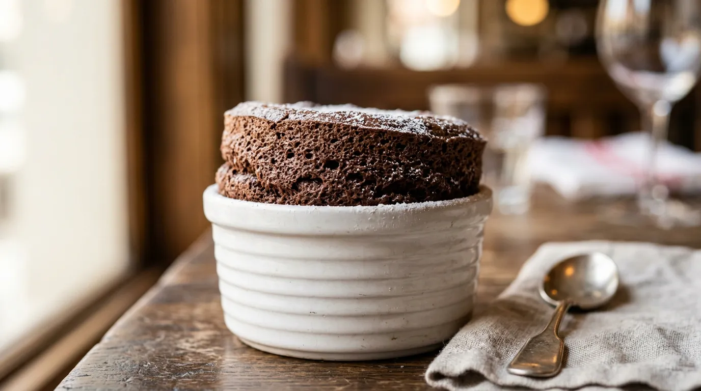 Soufflé au Chocolat