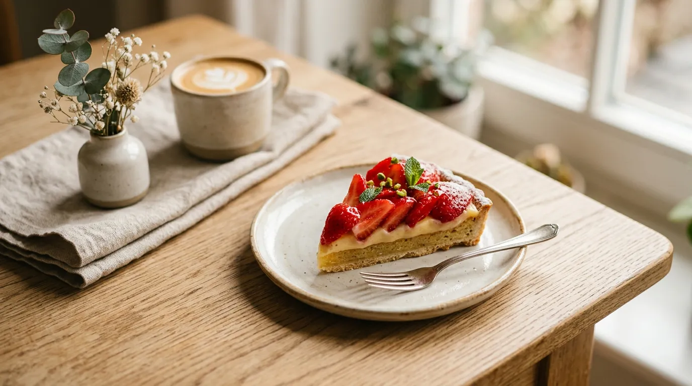 Tarte aux Fraises Traditionnelle